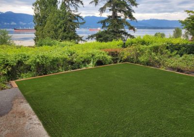 artificial grass with a view of vancouver
