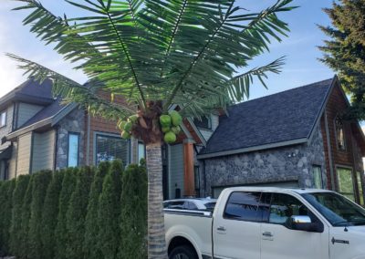 artificial palm tree